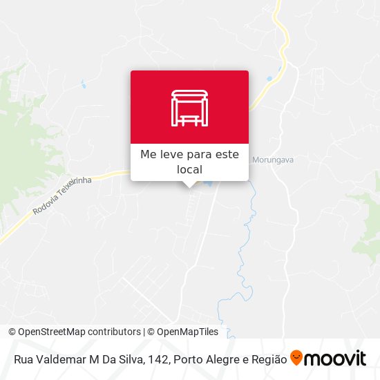 Rua Valdemar M Da Silva, 142 mapa