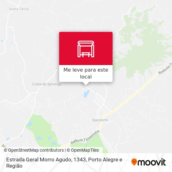 Estrada Geral Morro Agudo, 1343 mapa