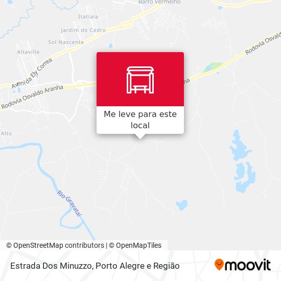 Estrada Dos Minuzzo mapa