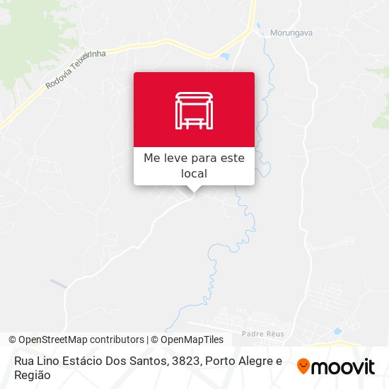 Rua Lino Estácio Dos Santos, 3823 mapa