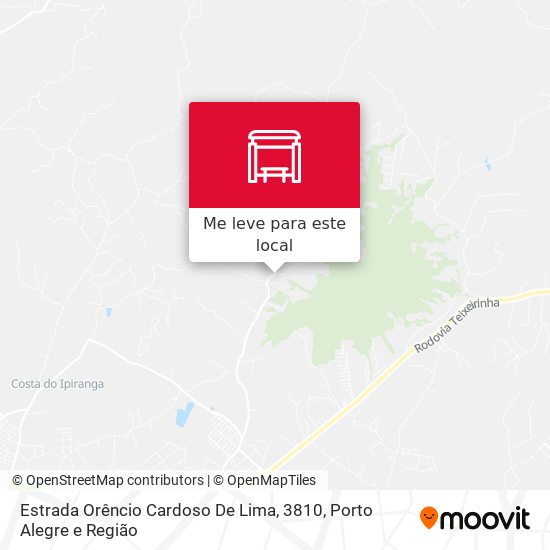 Estrada Orêncio Cardoso De Lima, 3810 mapa
