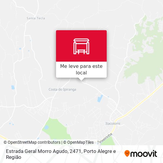 Estrada Geral Morro Agudo, 2471 mapa