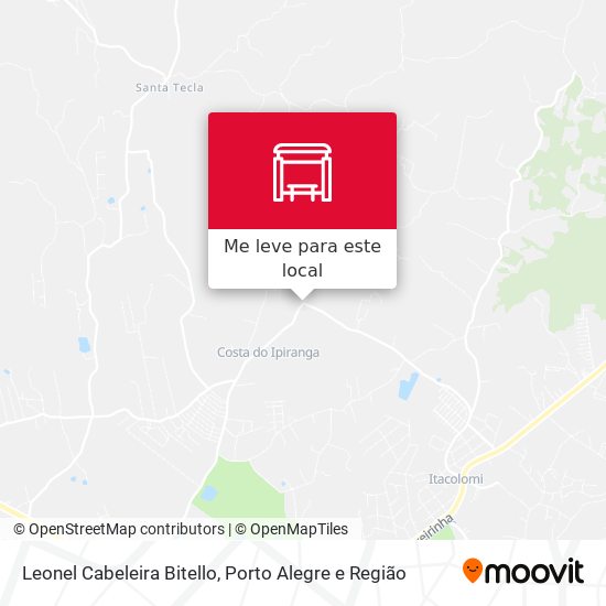 Leonel Cabeleira Bitello mapa