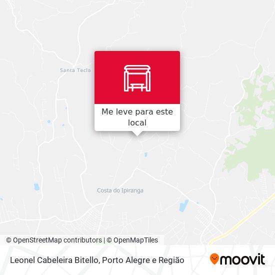 Leonel Cabeleira Bitello mapa
