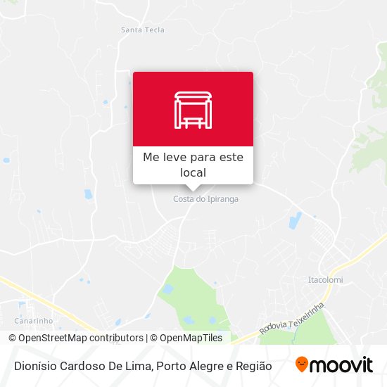 Dionísio Cardoso De Lima mapa
