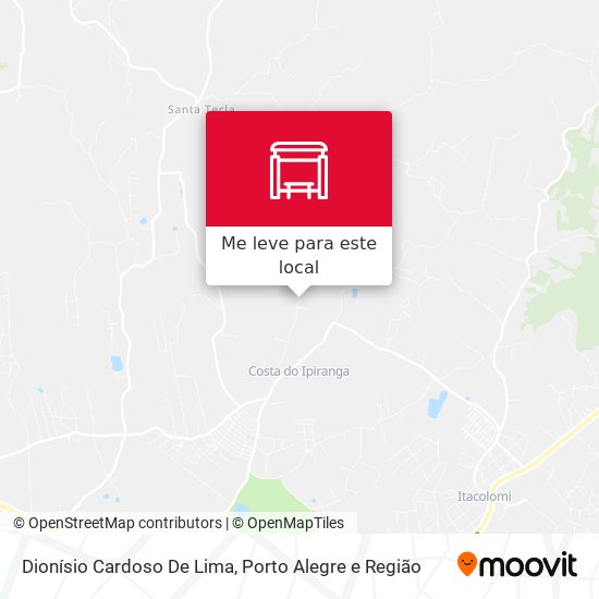 Dionísio Cardoso De Lima mapa