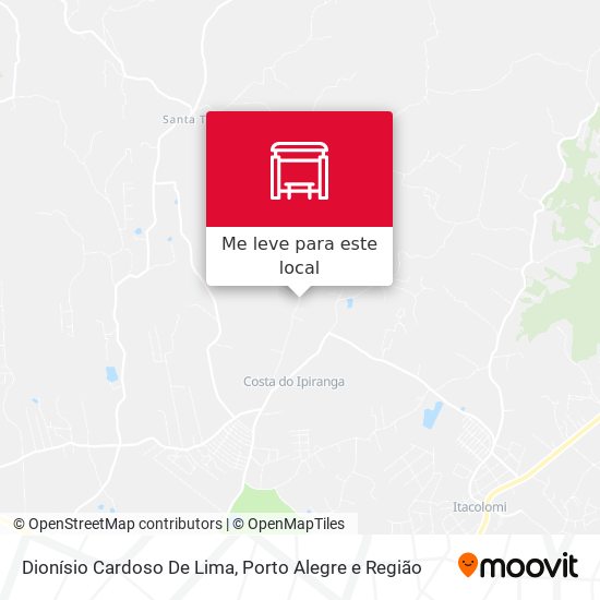 Dionísio Cardoso De Lima mapa