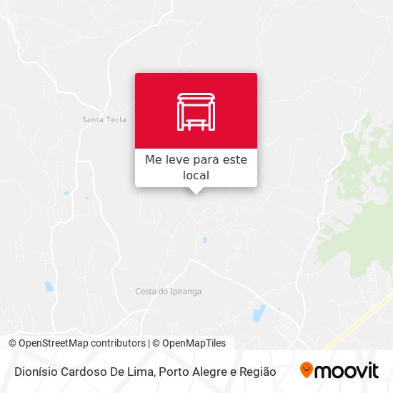 Dionísio Cardoso De Lima mapa