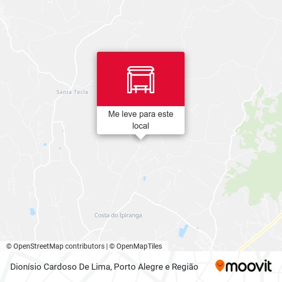 Dionísio Cardoso De Lima mapa