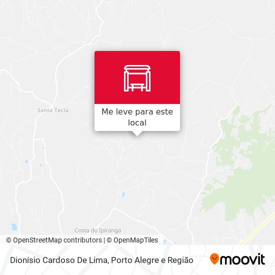 Dionísio Cardoso De Lima mapa