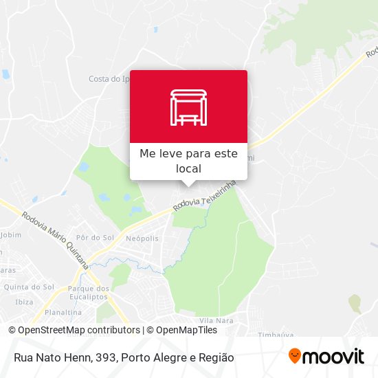 Rua Nato Henn, 393 mapa