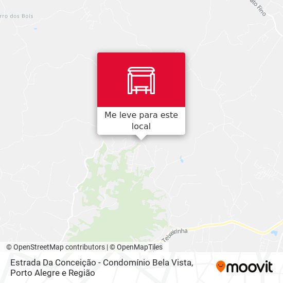 Estrada Da Conceição - Condomínio Bela Vista mapa