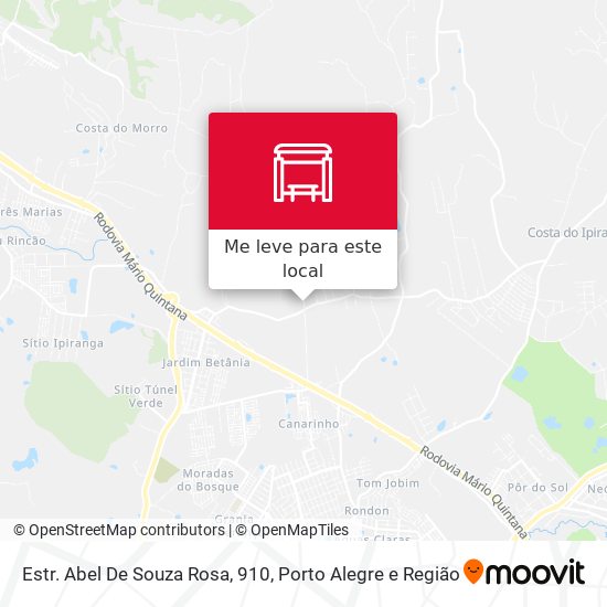 Estr. Abel De Souza Rosa, 910 mapa