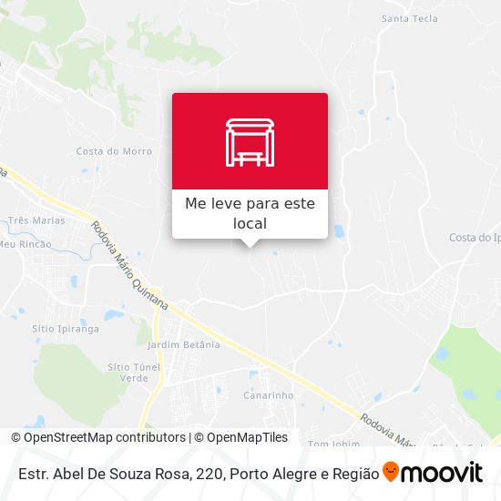 Estr. Abel De Souza Rosa, 220 mapa