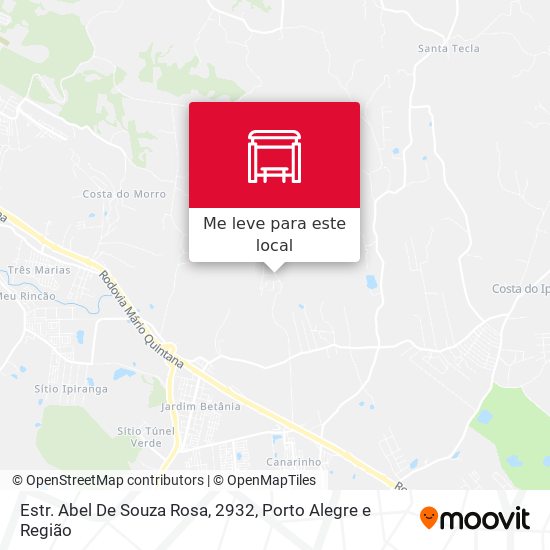 Estr. Abel De Souza Rosa, 2932 mapa