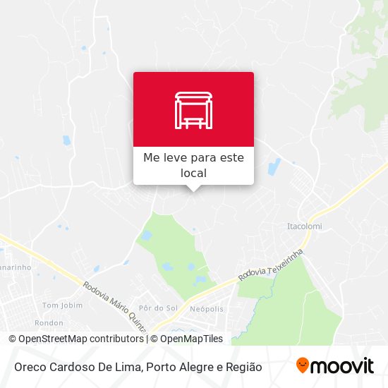Oreco Cardoso De Lima mapa