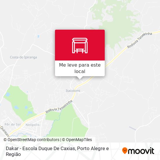 Dakar - Escola Duque De Caxias mapa