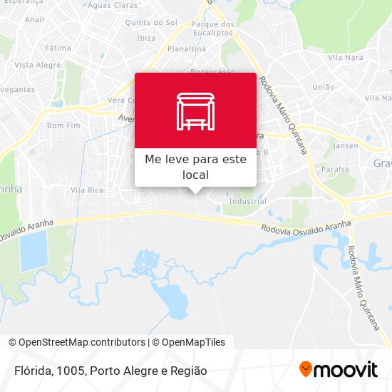 Flórida, 1005 mapa