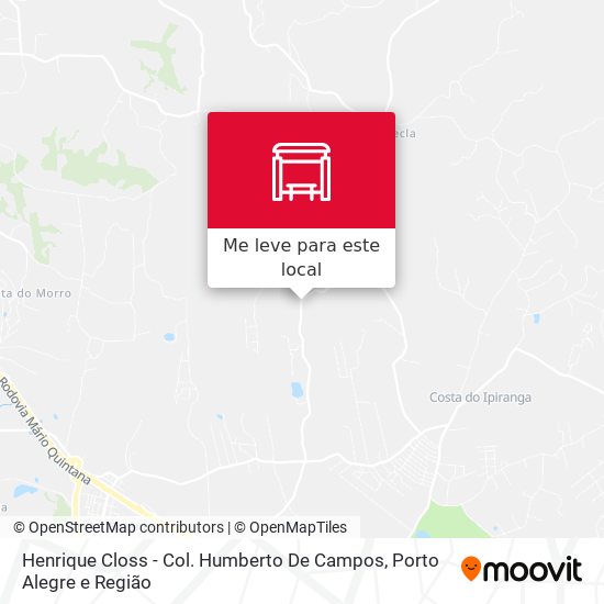 Henrique Closs - Col. Humberto De Campos mapa