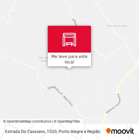 Estrada Do Cassiano, 1520 mapa