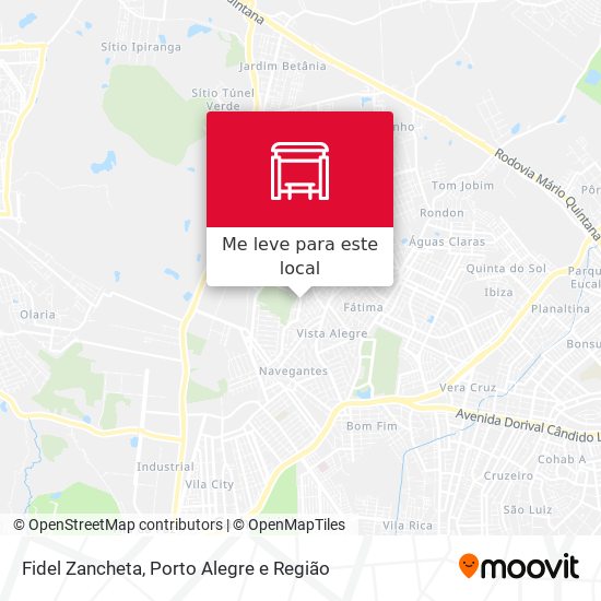 Fidel Zancheta mapa