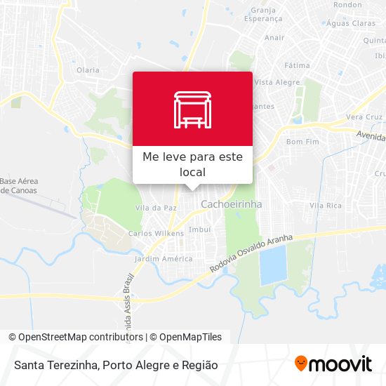 Santa Terezinha mapa