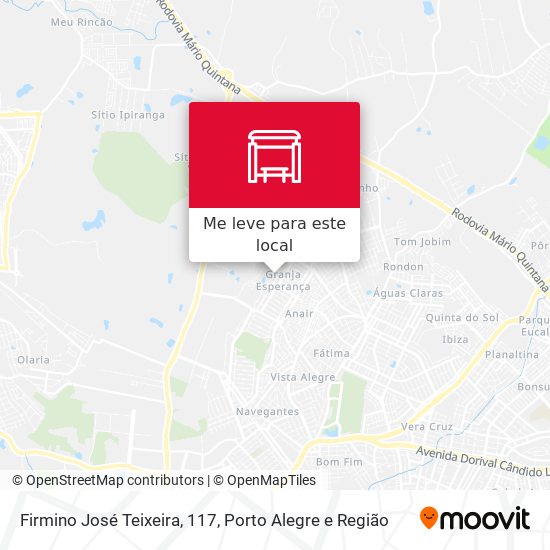 Firmino José Teixeira, 117 mapa