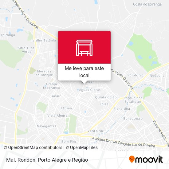 Mal. Rondon mapa