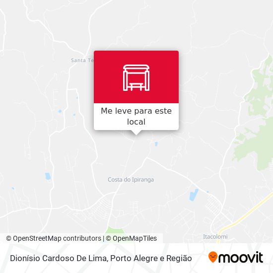 Dionísio Cardoso De Lima mapa