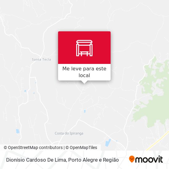 Dionísio Cardoso De Lima mapa