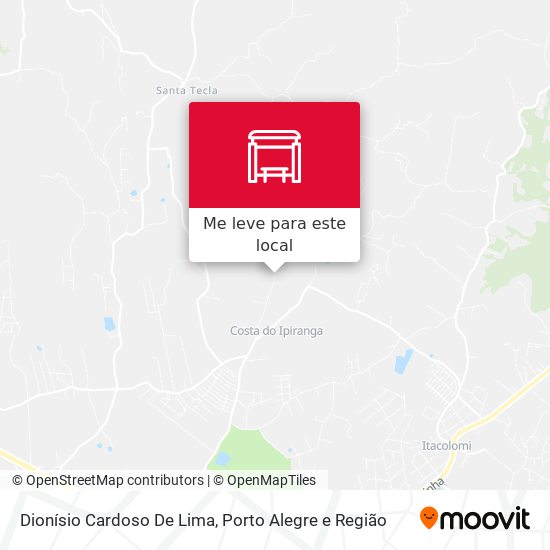Dionísio Cardoso De Lima mapa