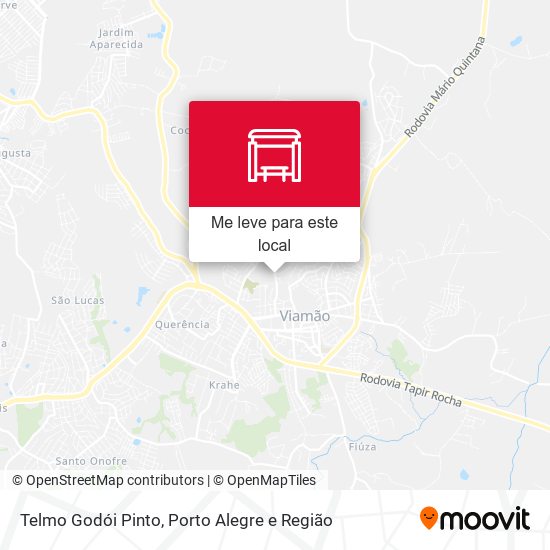 Telmo Godói Pinto mapa