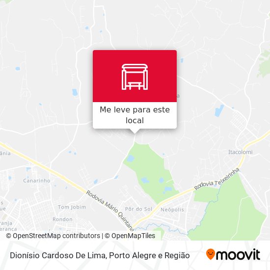 Dionísio Cardoso De Lima mapa