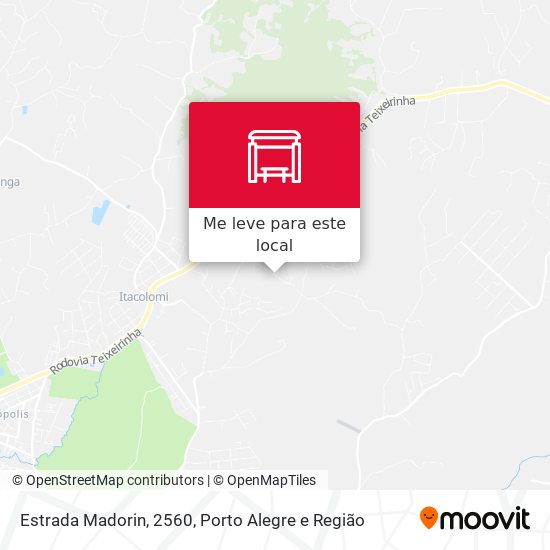 Estrada Madorin, 2560 mapa