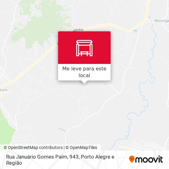 Rua Januário Gomes Paim, 943 mapa