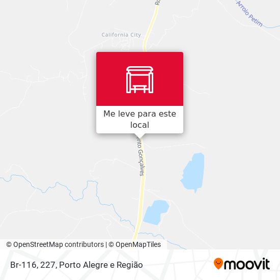 Br-116, 227 mapa