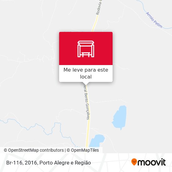 Br-116, 2016 mapa