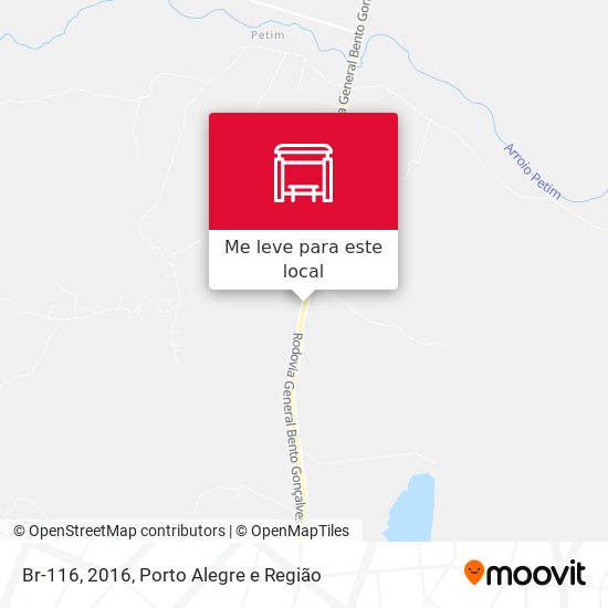 Br-116, 2016 mapa