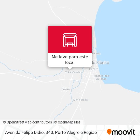 Avenida Felipe Dídio, 340 mapa
