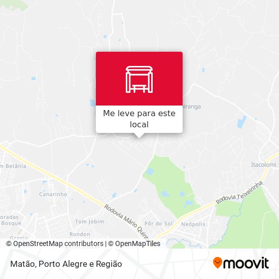 Matão mapa