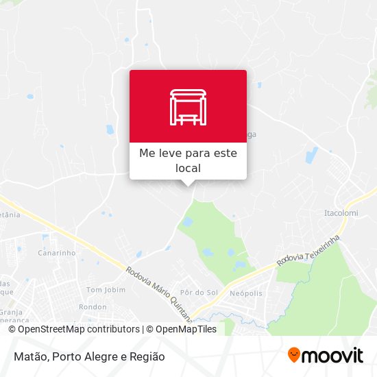 Matão mapa