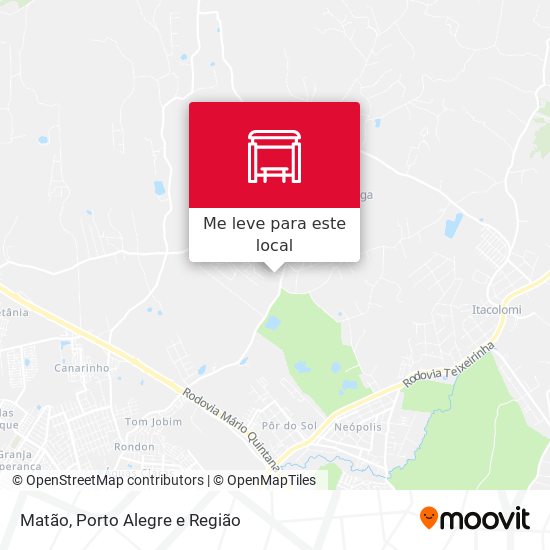 Matão mapa