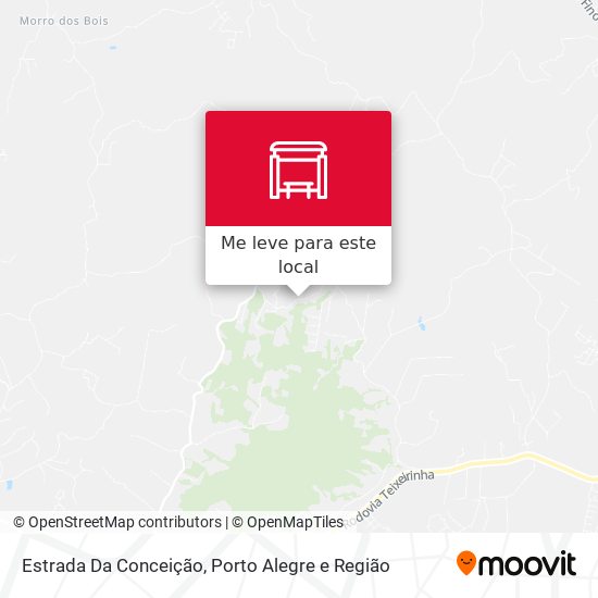 Estrada Da Conceição mapa