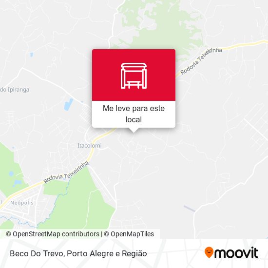 Beco Do Trevo mapa