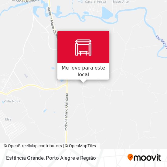 Estância Grande mapa