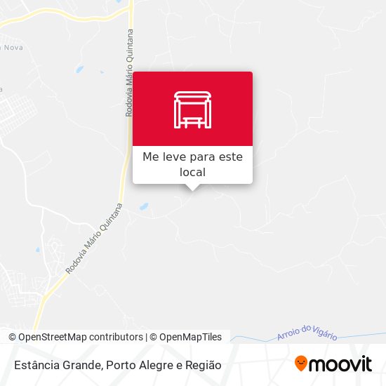 Estância Grande mapa