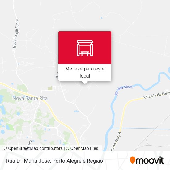 Rua D - Maria José mapa