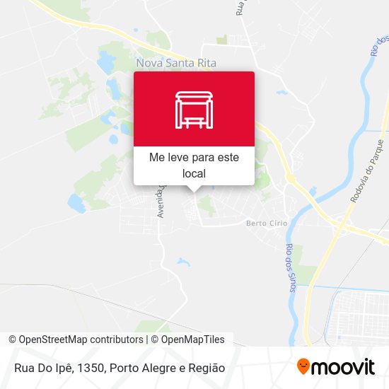Rua Do Ipê, 1350 mapa