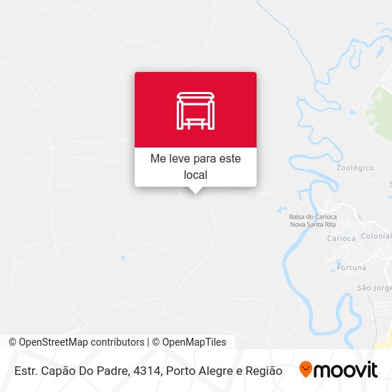 Estr. Capão Do Padre, 4314 mapa