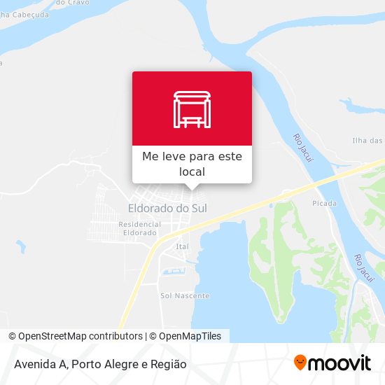 Avenida A mapa